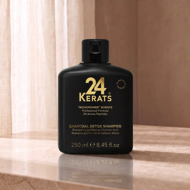24KERATS Charcoal Detox Shampoo · 250 ml